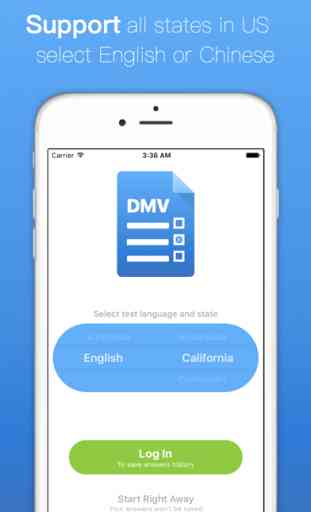 Test for DMV - Driving Permit Practice States 2017 1