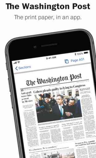Washington Post Print Edition 1