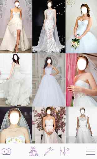 Wedding Dress Photo Montage 2