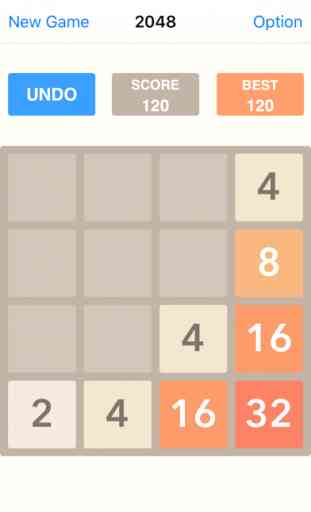 2048 Undo Number Puzzle Game HD - Free challenge Backwards 5x5 Game 1