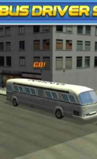 3D Bus Driver Simulator Car Parking Game - Real Monster Truck Driving Test Park Sim Racing Games 4