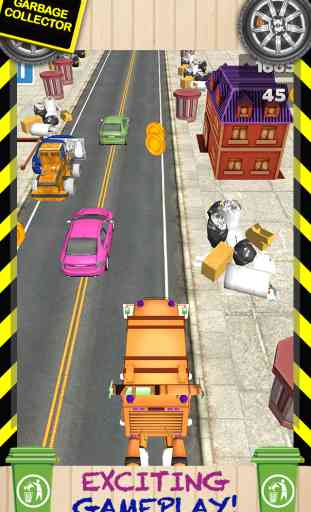 3D Garbage Truck Racing Game With Real City Racer Games And Police Cars FREE 2