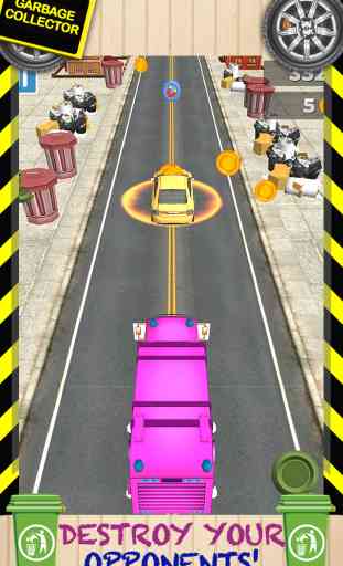 3D Garbage Truck Racing Game With Real City Racer Games And Police Cars FREE 3