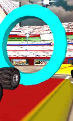 3D Monster Truck Smash Parking - Nitro Car Crush Arena Simulator Game FREE 2