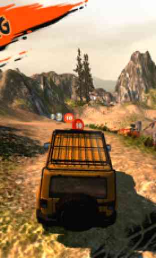 3D Off-Road Truck Parking 2 PRO - Extreme 4x4 Dirt Racing Stunt Simulator 2