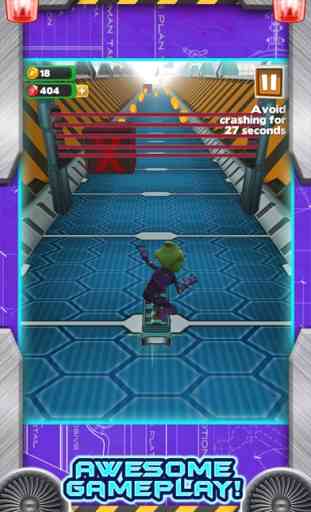 3D Skate Board Space Race - Awesome Alien Skater Racing Challenge FREE 2