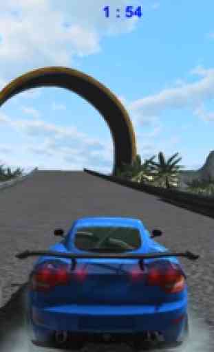 3D Stunt Car Race - eXtreme Racing Stunts Cars Driving Drift Games 4