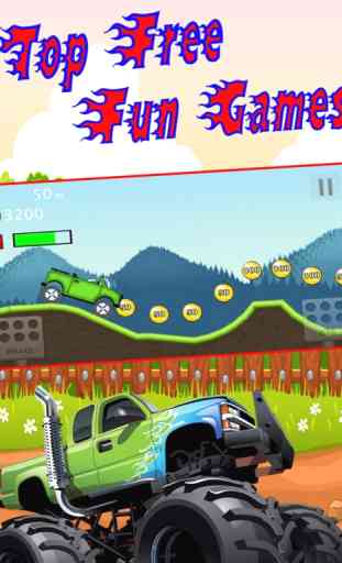 4*4 Monster Truck Offroad Legends Rider : Hill Climb Racing Driving Free Games 3