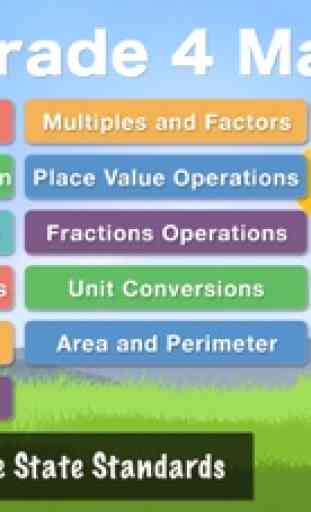 4th Grade Math : Common Core State Standards Education Enrichment Game [FULL] 1