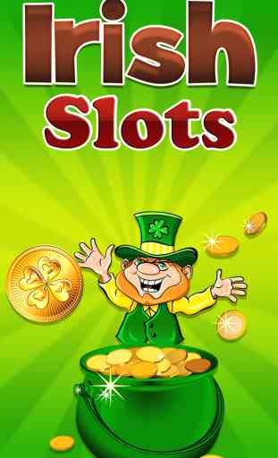 A Big Irish Leprechaun Slots Pro - Free Jackpot Casino Slot-Machine Game 1