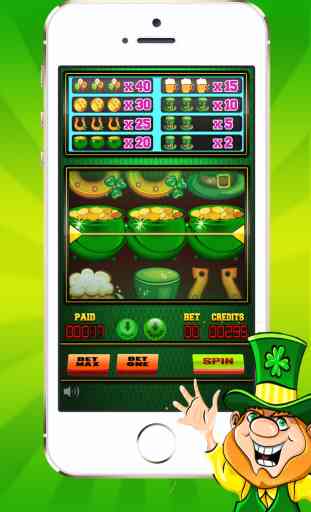 A Big Irish Leprechaun Slots Pro - Free Jackpot Casino Slot-Machine Game 3