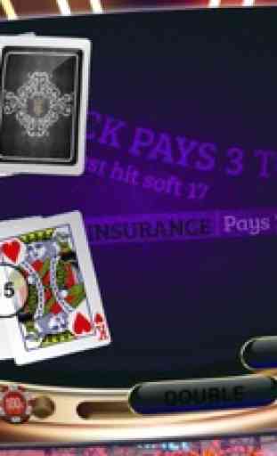 A BlackJack Vegas 21 Free Casino Style (Black Jack) Pro Game 2