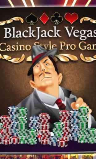 A BlackJack Vegas 21 Free Casino Style (Black Jack) Pro Game 4