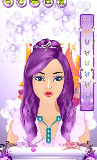 A Celebrity Fashion Dress Up, Makeover, and Make-up Salon Touch Games for Kids Girls 4