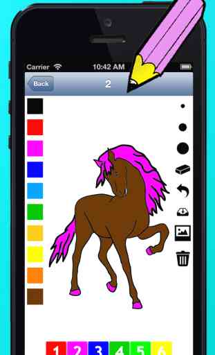 A Coloring Book of Horses for Children: Learn to draw and color 1