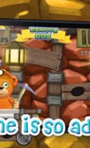 A Despicable Bears Gold Rush HD- Free Rail Miner Shooter Game 3
