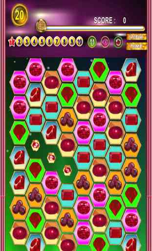 A Ruby Jewel Match : Free Gem 3 Matching Fun Brain Puzzle Games 3