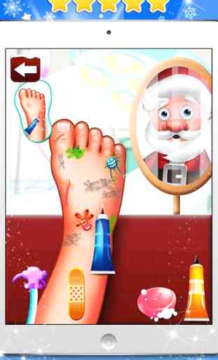 A Santa’s Foot Spa Salon - Little Doctor Saves the Christmas Presents 2015 4