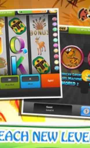 “AA African Safari Video Slots: Play Free Vegas Style Cosmic wildlife Casino MonsuMachine 1