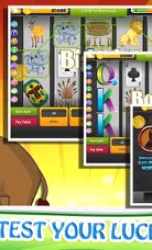 “AA African Safari Video Slots: Play Free Vegas Style Cosmic wildlife Casino MonsuMachine 4