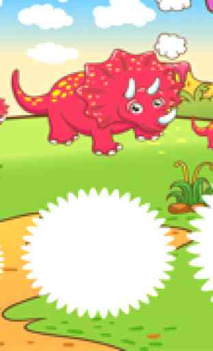 Dinosaurs game for children age 2-5: Train your skills for kindergarten, preschool or nursery school with dinos 4
