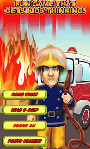 The Super Junior Fireman Jigsaw Puzzle My Fire & Rescue Trucks Heroes Game Free 1