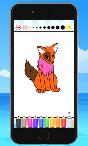 The Wolf Coloring Book: Learn to color and draw a wolf, hyena and more, Free games for children 4