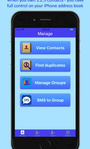 1.2.3 Contacts Backup Lite 1