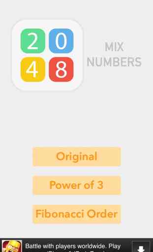 2048: Mix Numbers 1