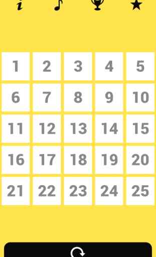 25 Numbers Game 1