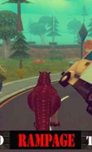 3D Dinosaur City Stampede Smash Free Jurassic Game 2
