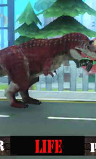 3D Dinosaur City Stampede Smash Free Jurassic Game 4