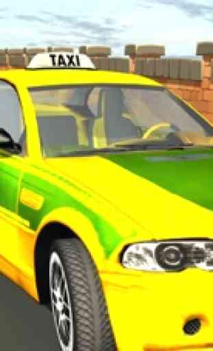 3d Taxi car driver Parking simulator free games 3