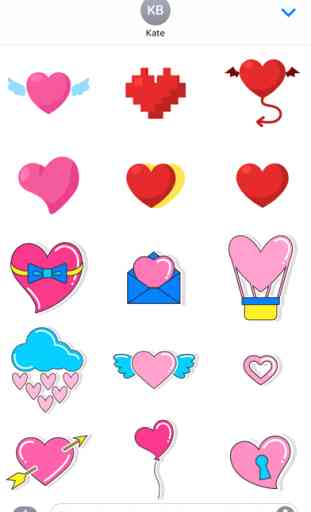 80s Love Stickers Pack for iMessage 3