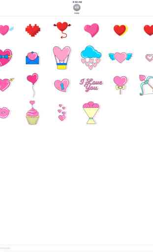 80s Love Stickers Pack for iMessage 4