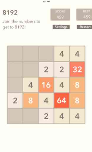 8192 game HD - max puzzle number challenge 3