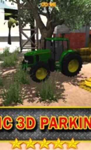 A Farm Tractor 3D Parking Game 4