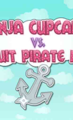 A Ninja Cupcake vs Fruit Pirate Run FREE 1