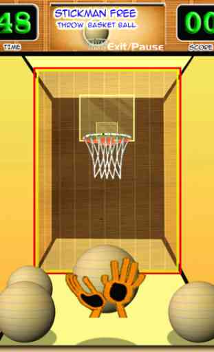 A Stickman Free Throw Basketball Game 4