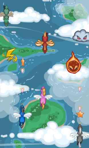 `Adventure of Flying Unicorn Jumping Birds - Free 4