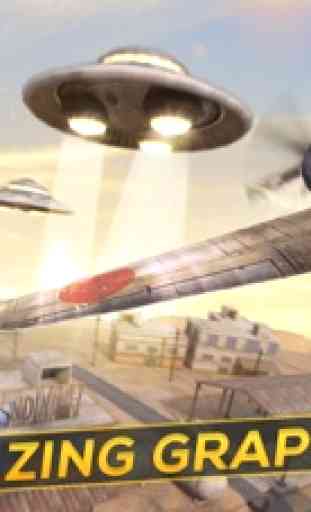 Aircraft Combat 2048 . Fire at Future War vs UFO 2