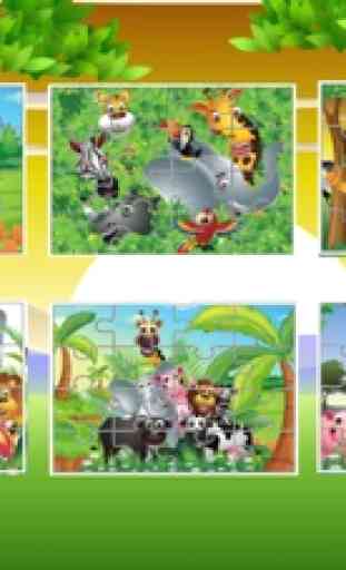 animals jigsaw puzzle patterning games of the week 2