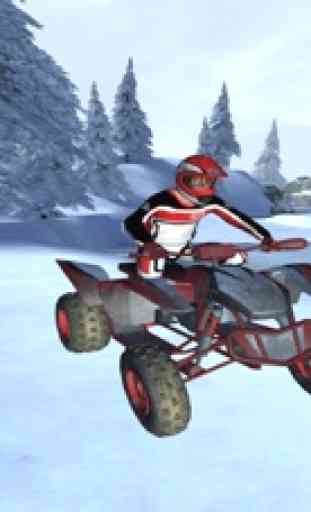 ATV Quad Bike Snow Parking Simulator 2017 3