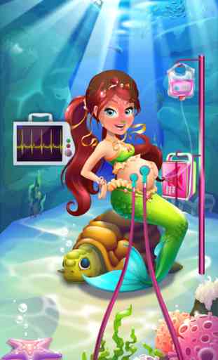 Baby Mermaid Hospital - Doctor Salon & Kids Games 2