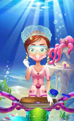 Baby Mermaid Hospital - Doctor Salon & Kids Games 3