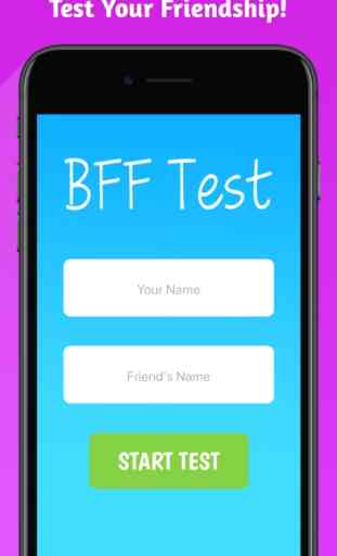 BFF Friendship Test - Quiz 1