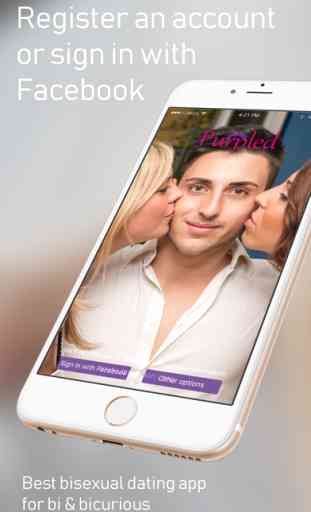 Bisexual Dating App - Purpled! 1