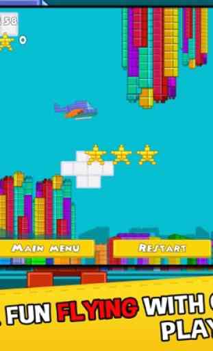 Block Helicopter Rescue - Helicopter game for free 3