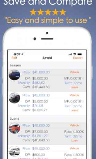 Car Payment Calculator Mobile 4