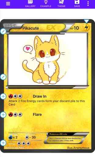 Card Maker Creator for Pokemon 2
